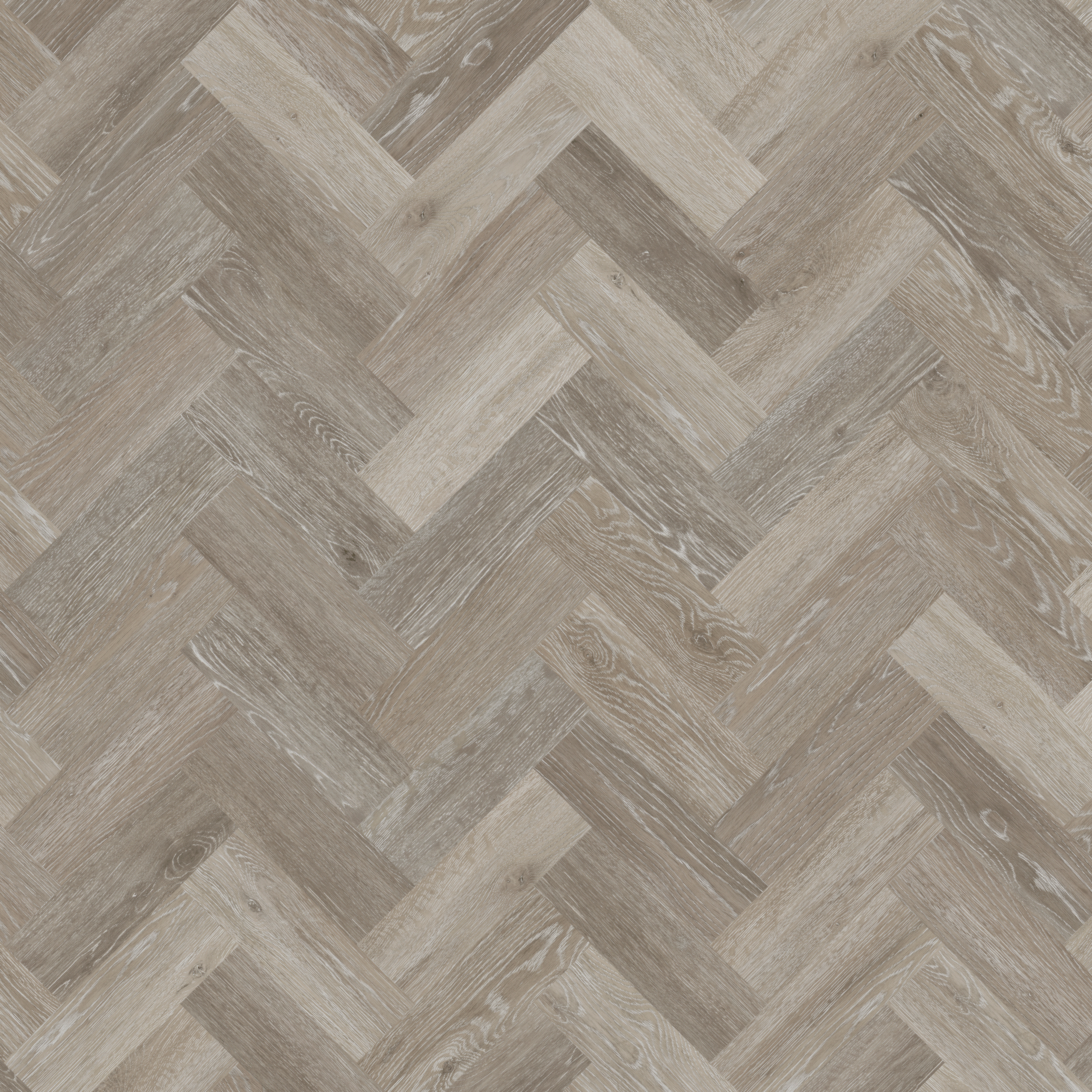 LVT Traditional Grey Oak Parquet swatch