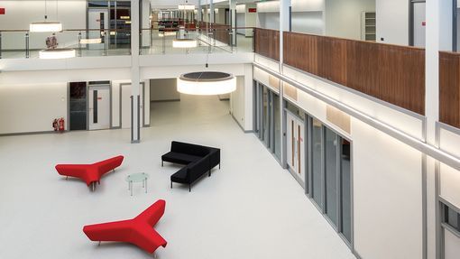 Sir Stanley Matthews Academy - polyflor vinyl flooring