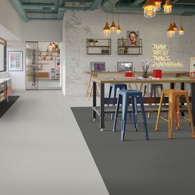 grey flooring in a school and college 