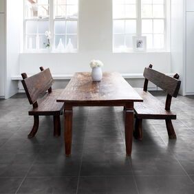 TLC Original in Antique Slate laid in a dining room