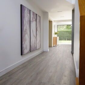 TLC Massimo in Hampstead Oak laid in a downstairs hallway 