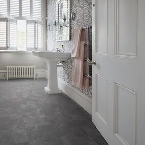 TLC Original in Antique Slate laid in a bathroom