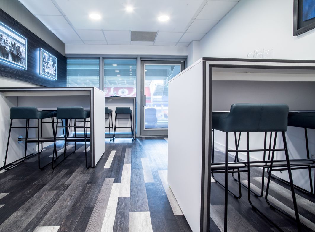 Cardiff City FC Polyflor Vinyl Flooring Polyflor