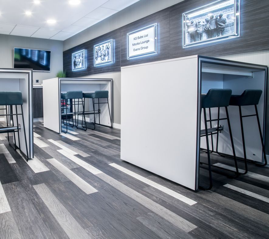 Cardiff City FC Polyflor Vinyl Flooring Polyflor