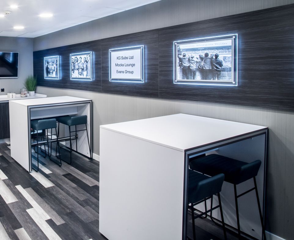 Cardiff City FC Polyflor Vinyl Flooring Polyflor