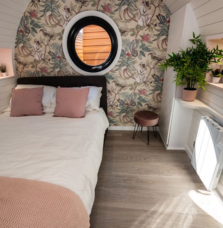 Glamping Pods Polyflor Vinyl Flooring