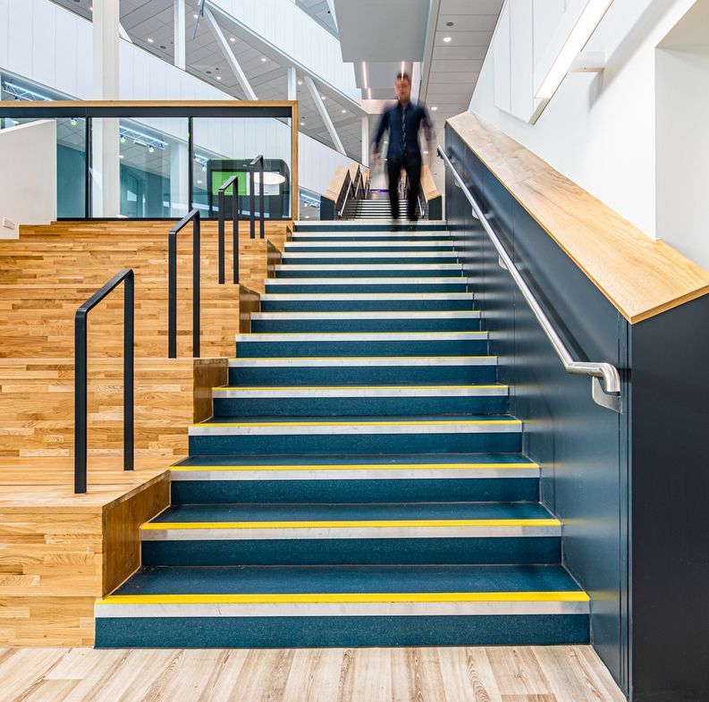 University of huddersfield -education - Polyflor Vinyl Flooring
