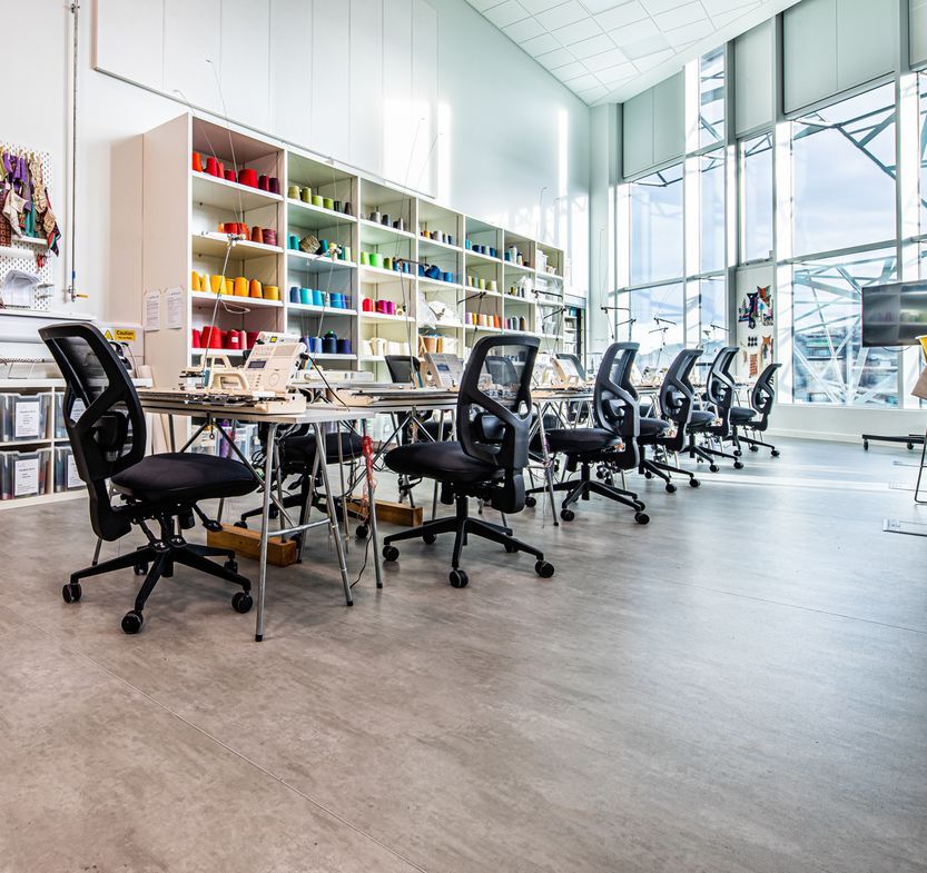 University of huddersfield -education - Polyflor Vinyl Flooring