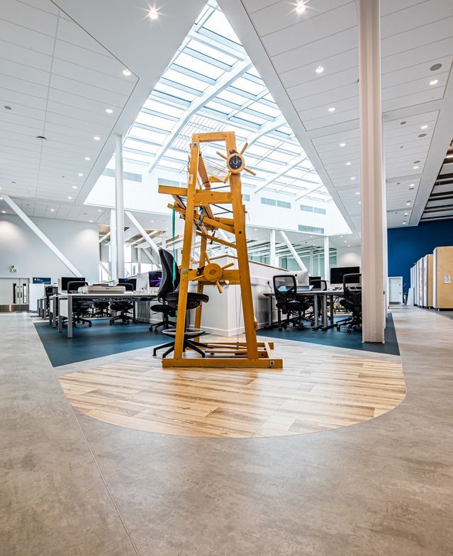 University of huddersfield -education - Polyflor Vinyl Flooring