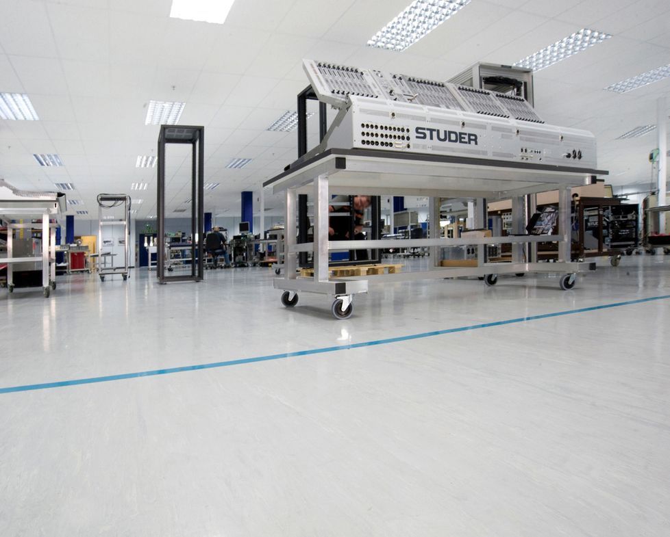 Polyflor Vinyl Flooring for the Industrial Sector