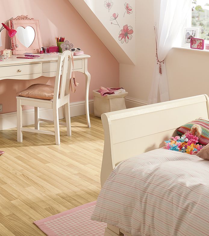 Polyflor vinyl flooring bedroom - CF 2128 Golden Oak