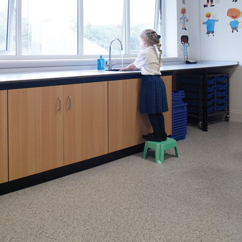 Polyflor vinyl flooring for the education sector - schools - colleges - university