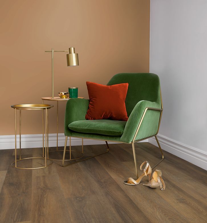 Polyflor vinyl flooring lounge - CF19_3468 Flamed Oak
