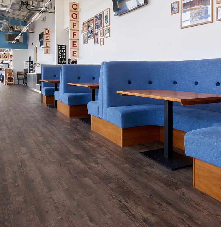 Polyflor vinyl flooring for leisure and hospitality