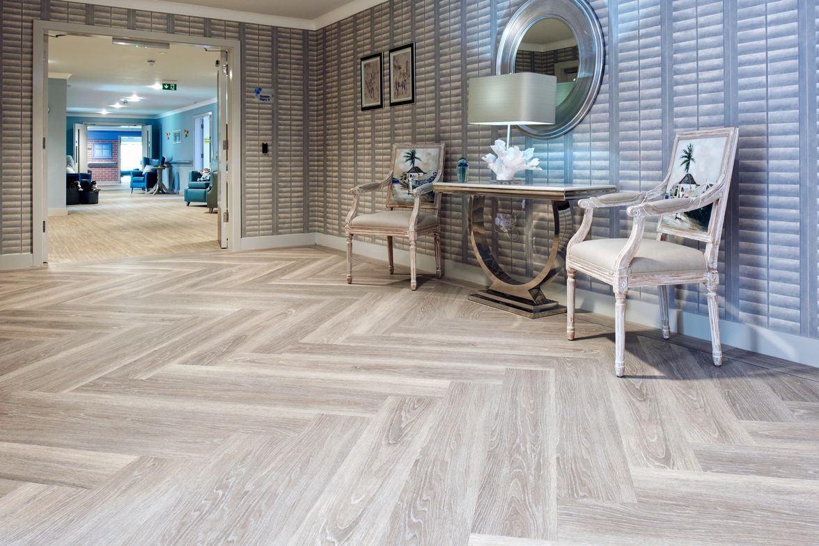 Kitwood House using Polyflor Vinyl Flooring