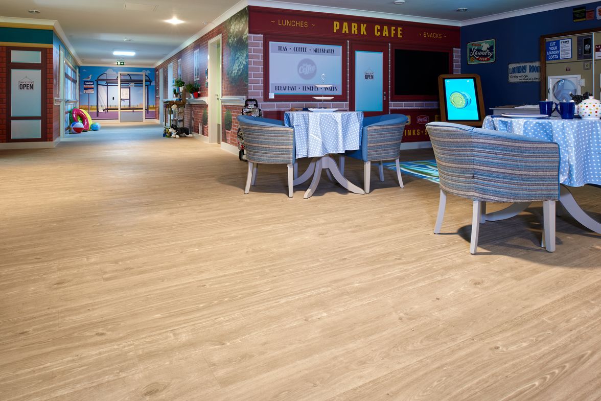 Kitwood House using Polyflor Vinyl Flooring