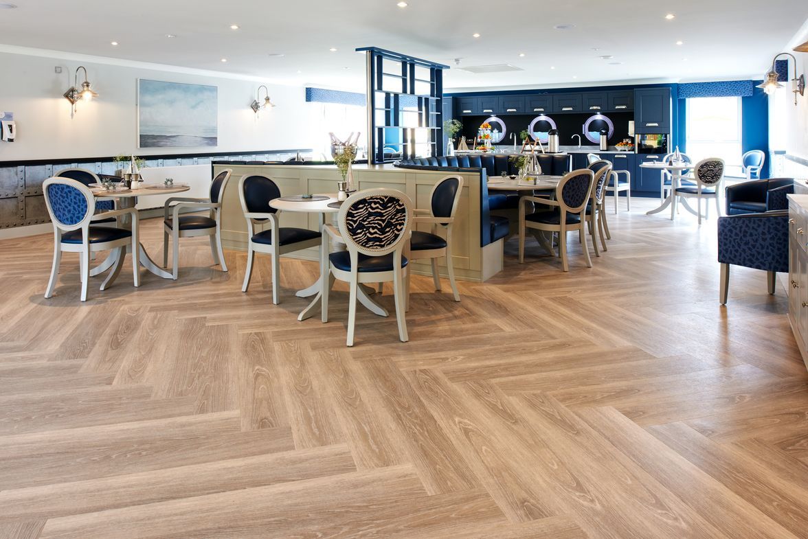 Kitwood House using Polyflor Vinyl Flooring