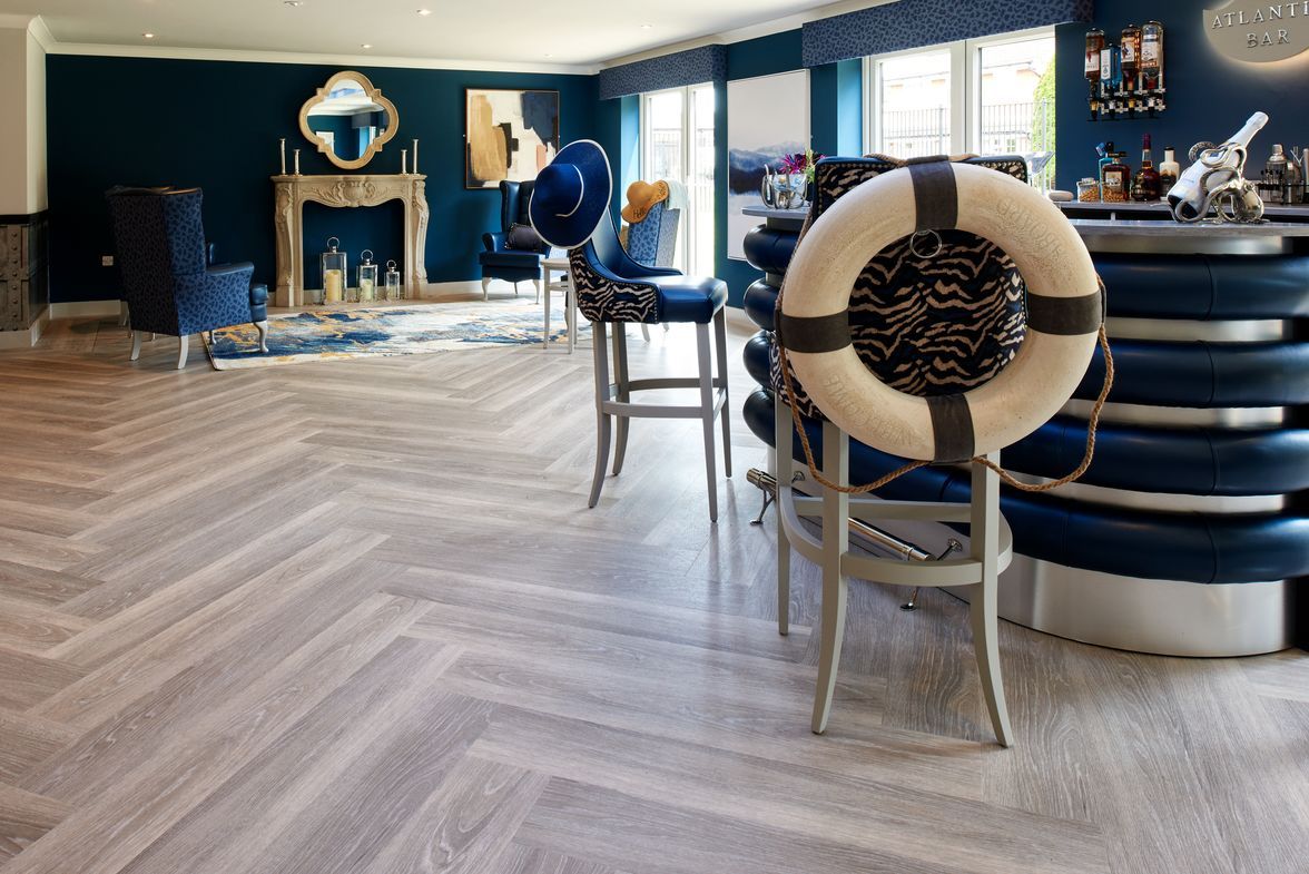 Kitwood House using Polyflor Vinyl Flooring