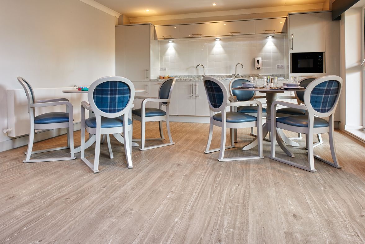 Kitwood House using Polyflor Vinyl Flooring