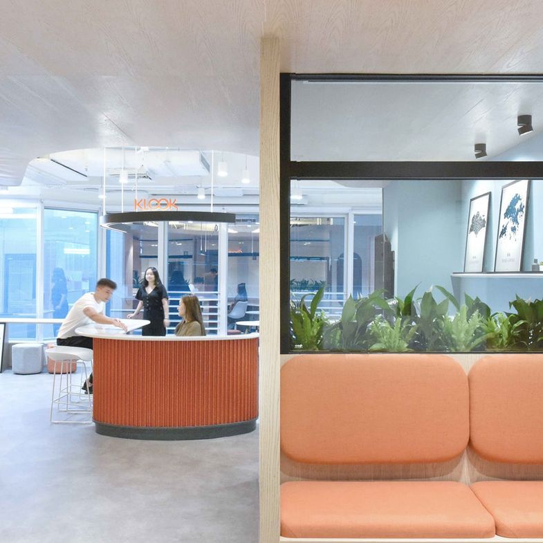 Klook Office, Bean Buro, Hong Kong - Polyflor Vinyl Flooring