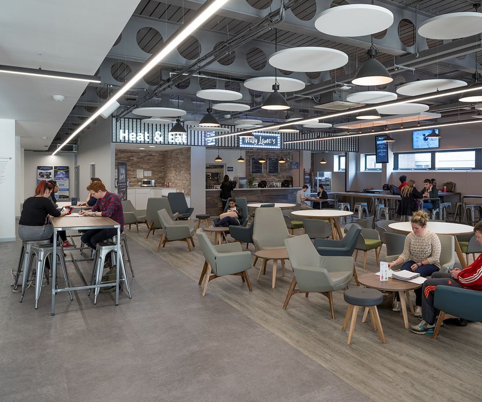 De Montfort University - Polyflor Vinyl Flooring