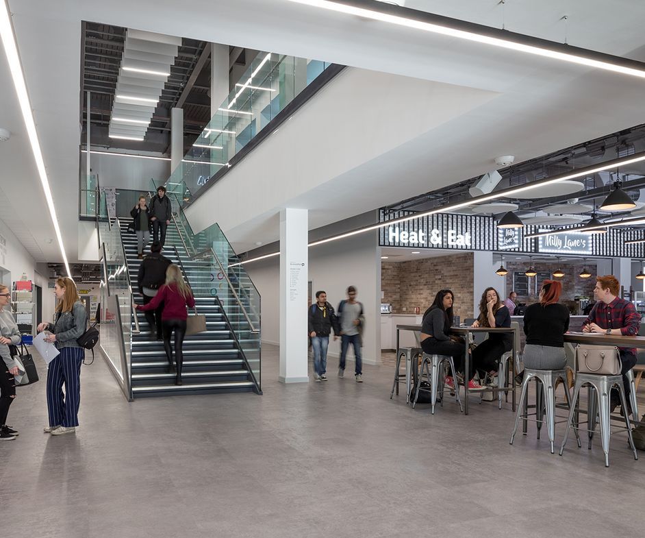 De Montfort University - Polyflor Vinyl Flooring