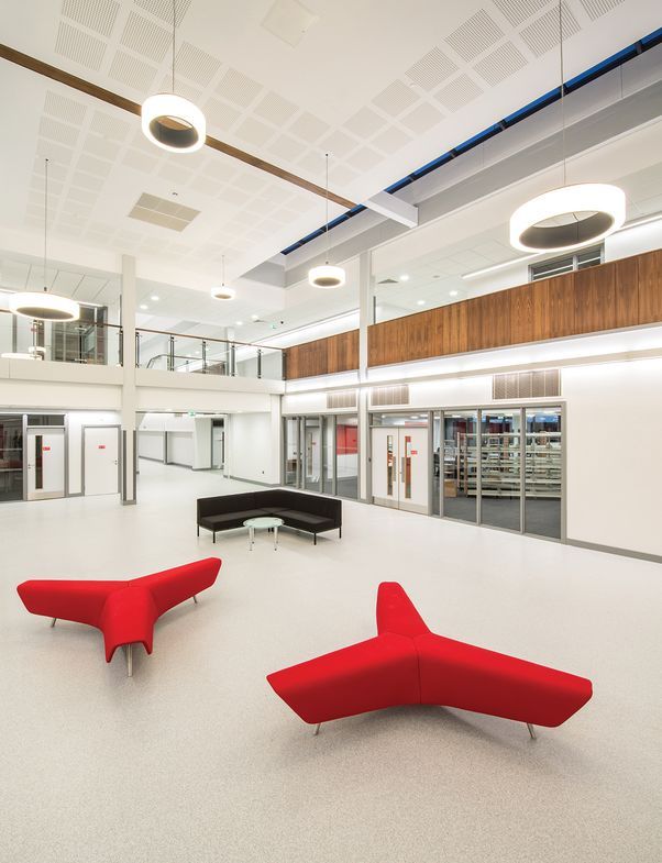 Sir Stanley Matthews Academy - polyflor vinyl flooring