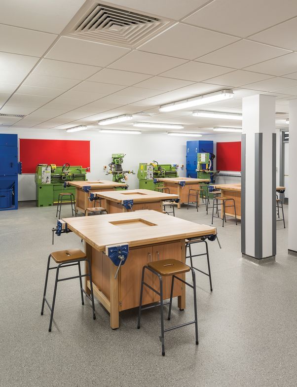 Sir Stanley Matthews Academy - polyflor vinyl flooring