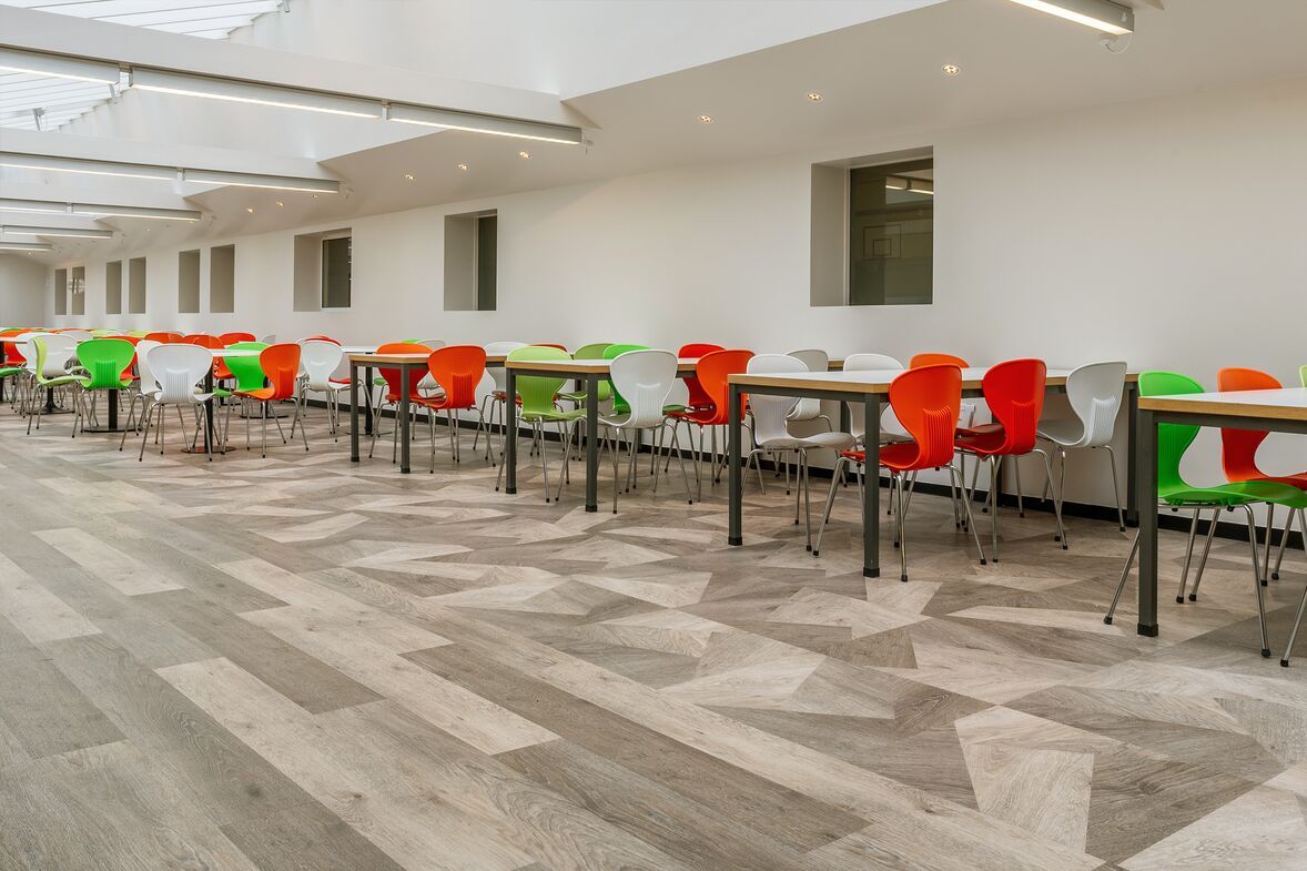 Franklin College - Polyflor Vinyl Flooring