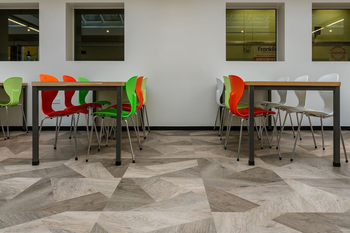 Franklin College - Polyflor Vinyl Flooring