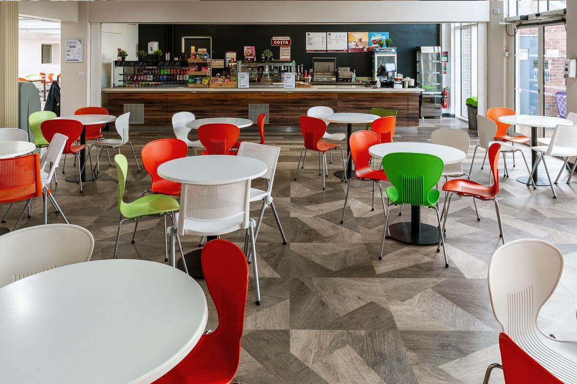 Franklin College - Polyflor Vinyl Flooring