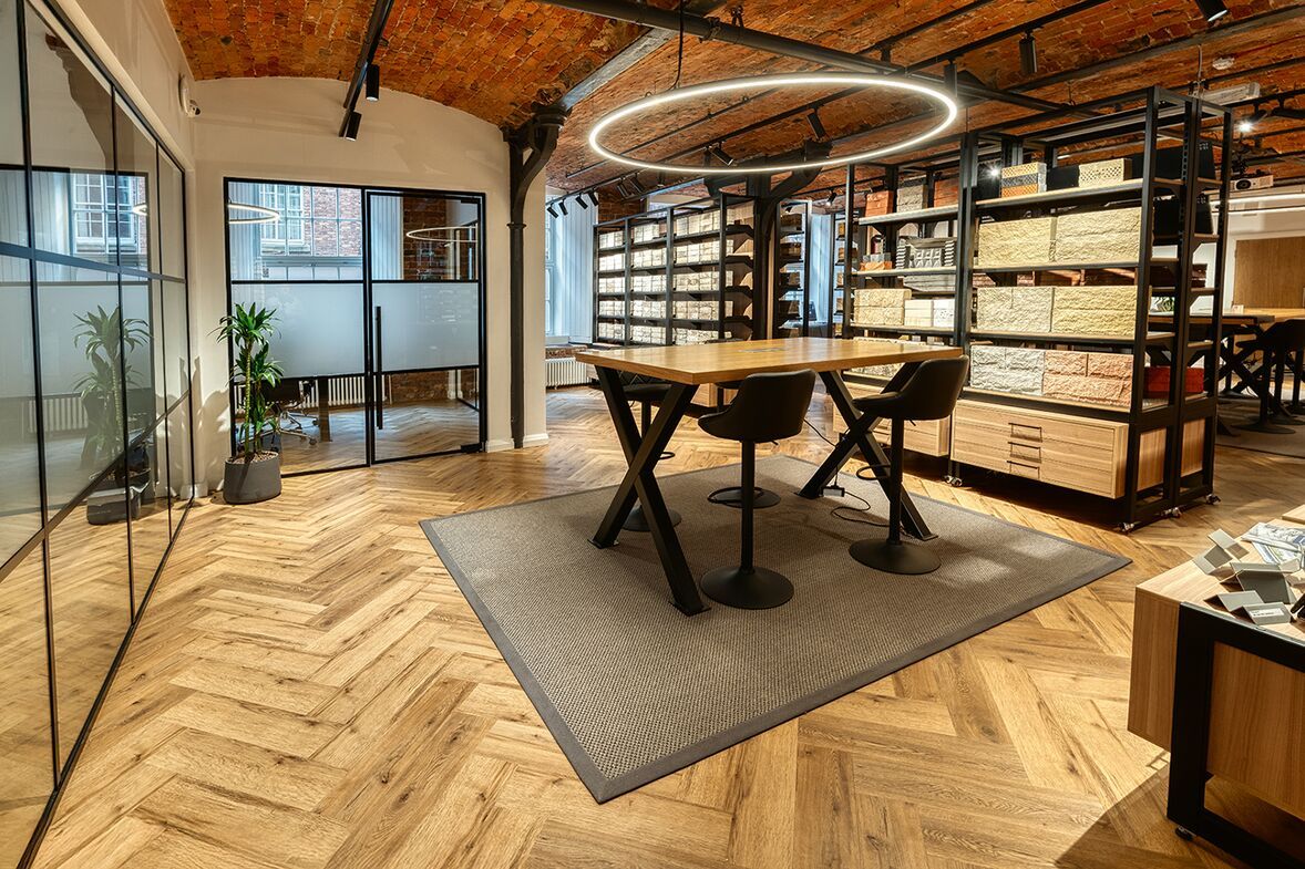 Polyflor Expona Commercial Vinyl Flooring For Manchester Brick