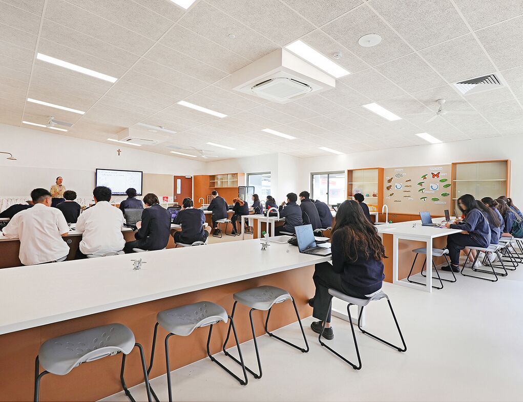 Emmanuel College - Polyflor Vinyl Flooring