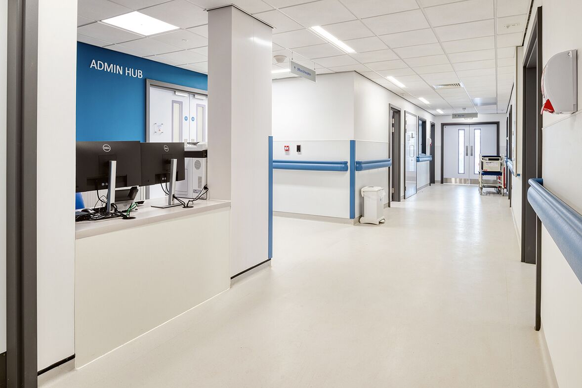 Polyflor Safety Vinyl Flooring - NHS Case Study 