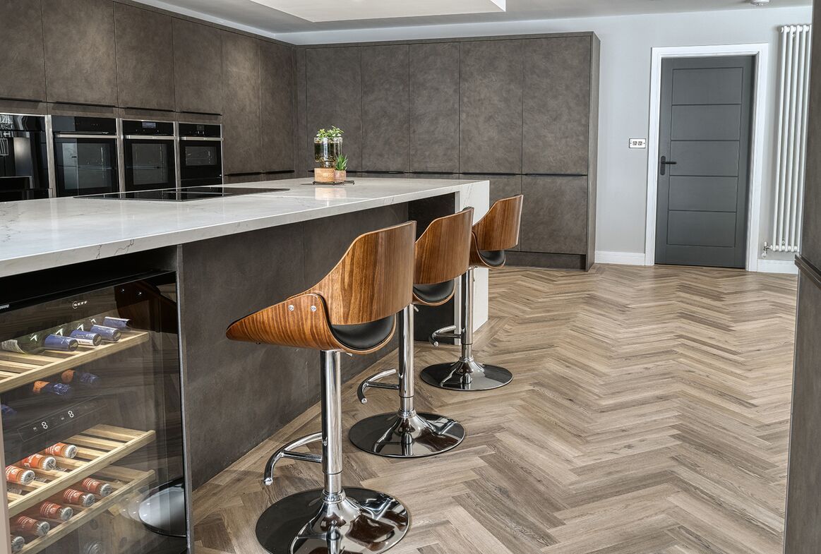 Wrexham Residential Project - Polyflor Camaro LVT