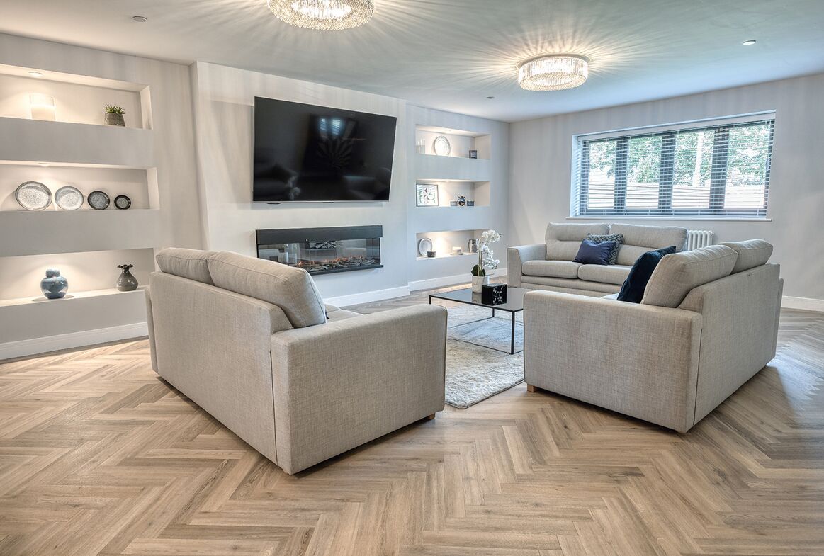 Wrexham Residential Project - Polyflor Camaro LVT