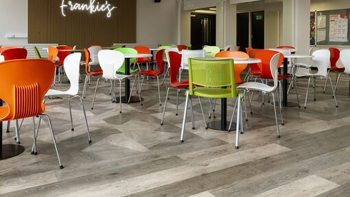 Polyflor vinyl floor - expona commercial 