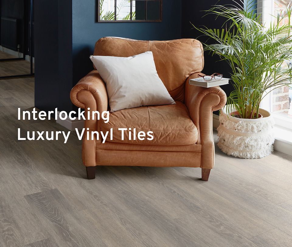 Polyflor Interlocking Vinyl Tiles - Residential flooring