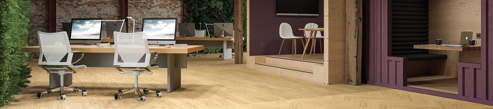 Flooring for the workplace