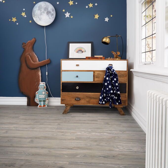 TLC Original in Kendal Oak laid in a child's bedroom