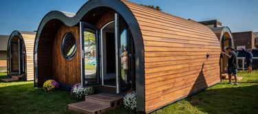 Glamping Pods Polyflor Vinyl Flooring