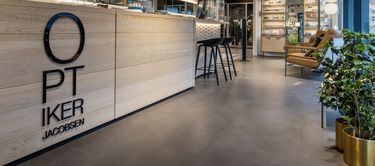 Polyflor Vinyl flooring for Optiker Jacobsen