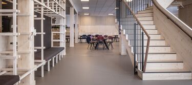 Svalbard Folkehøgskole Polyflor Vinyl Flooring Case Study